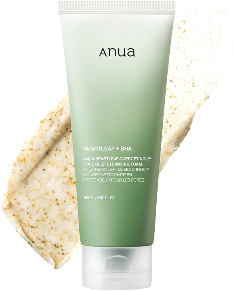 ANUA - HEARTLEAF QUERCETINOL PORE DEEP CLEANSING FOAM 150ml