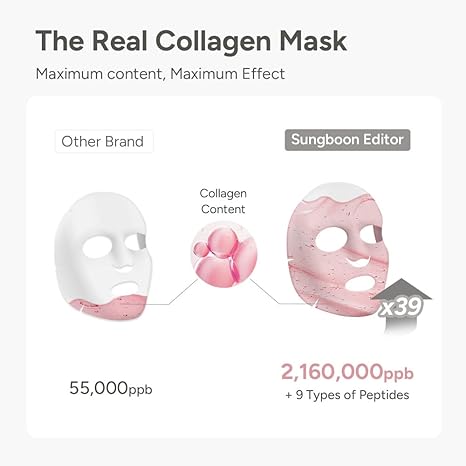 SUNGBOON EDITOR - DEEP COLLAGEN POWER BOOSTING MASK 37G