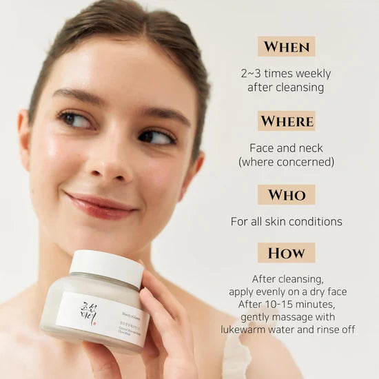 BEAUTY OF JOSEON - GROUND RICE AND HONEY GLOW MASK 150ML