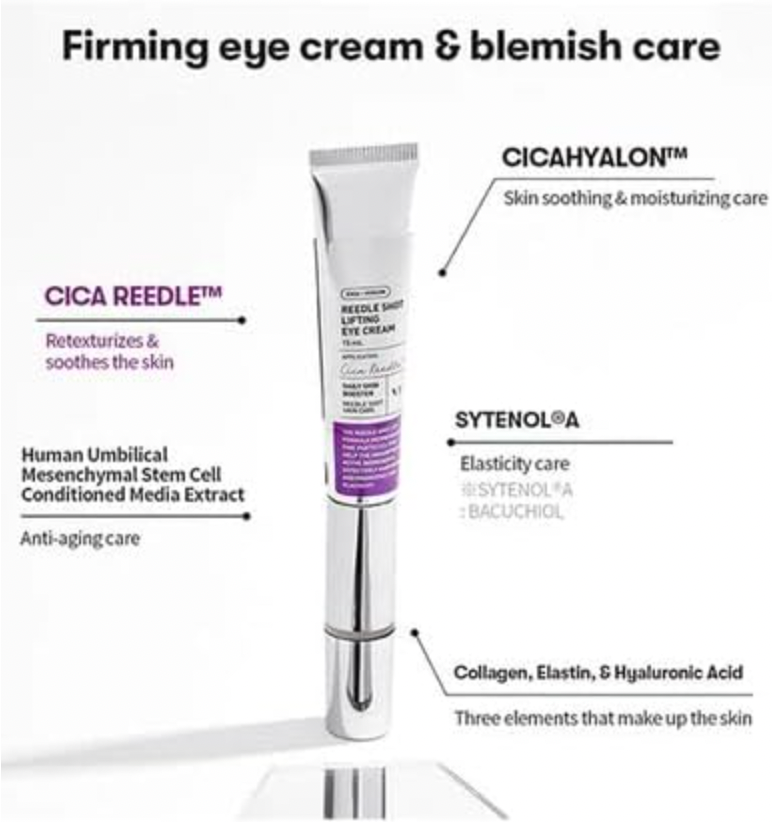 VT - REEDLE SHOT LIFTING EYE CREAM 15ML