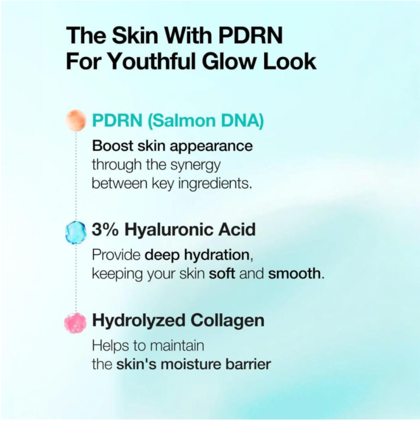 PDRN 100 HYALURONIC ACID GLOW PAD- 60ea