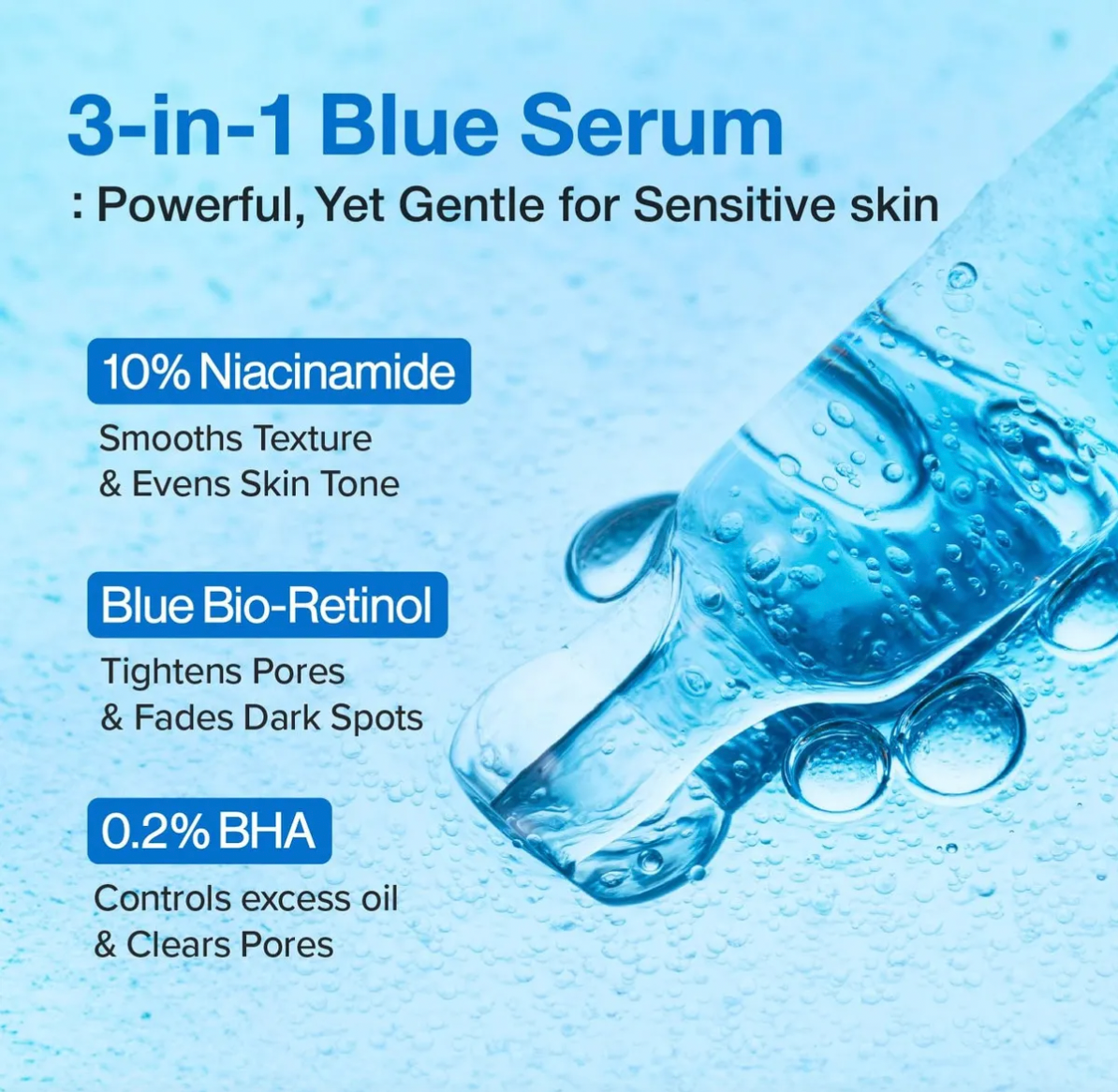 NUMBUZIN No. 3 BLUE BIO-RETINOL SERUM 30ml