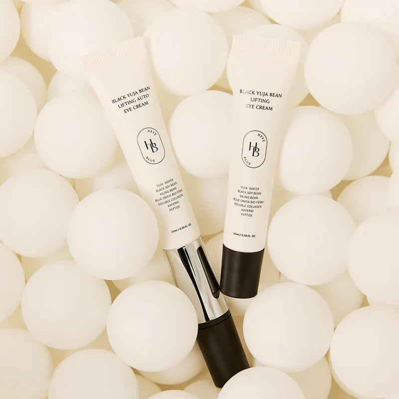 HEVEBLUE - BLACK YUJA BEAN LIFTING AUTO EYE CREAM 15ML