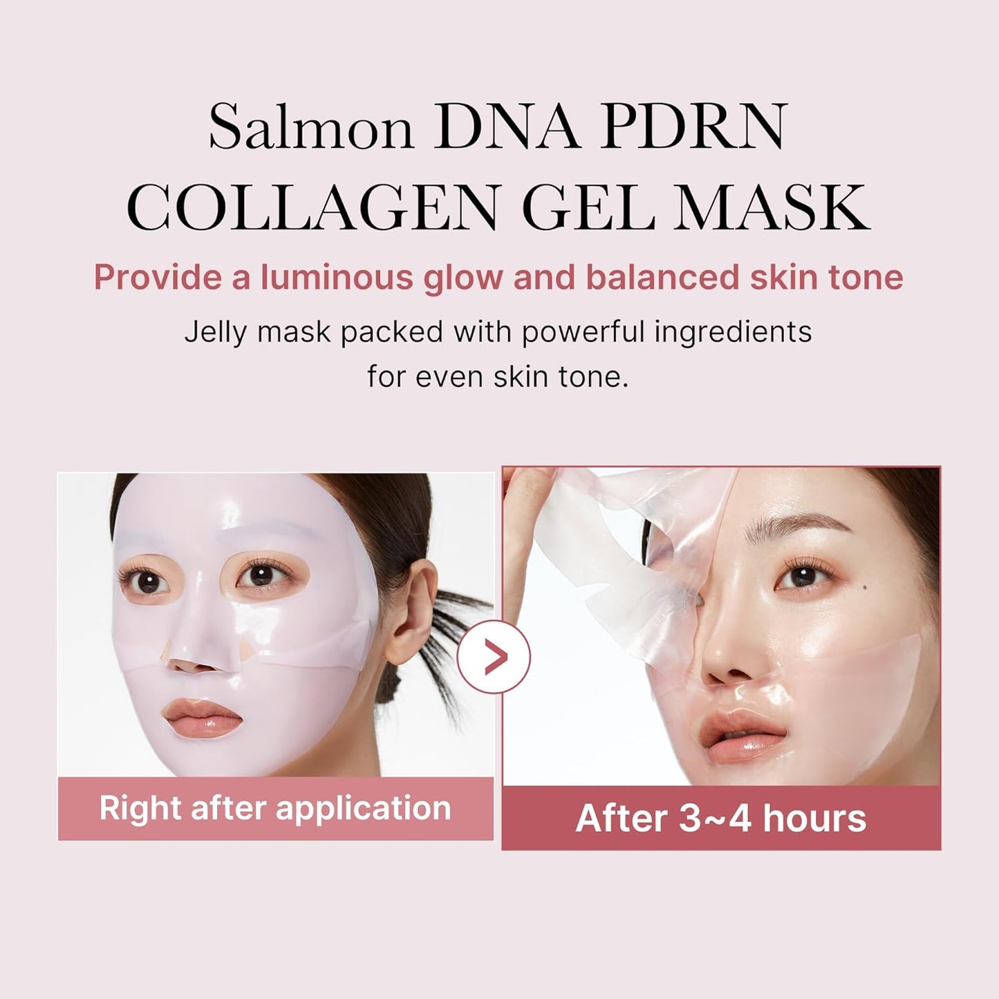 MEDICUBE - PDRN PINK COLLAGEN GEL MASK 4EA