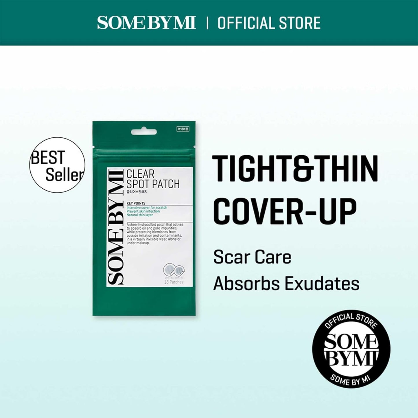 SOME BY MI - CLEAR SPOT PATCH 18pcs