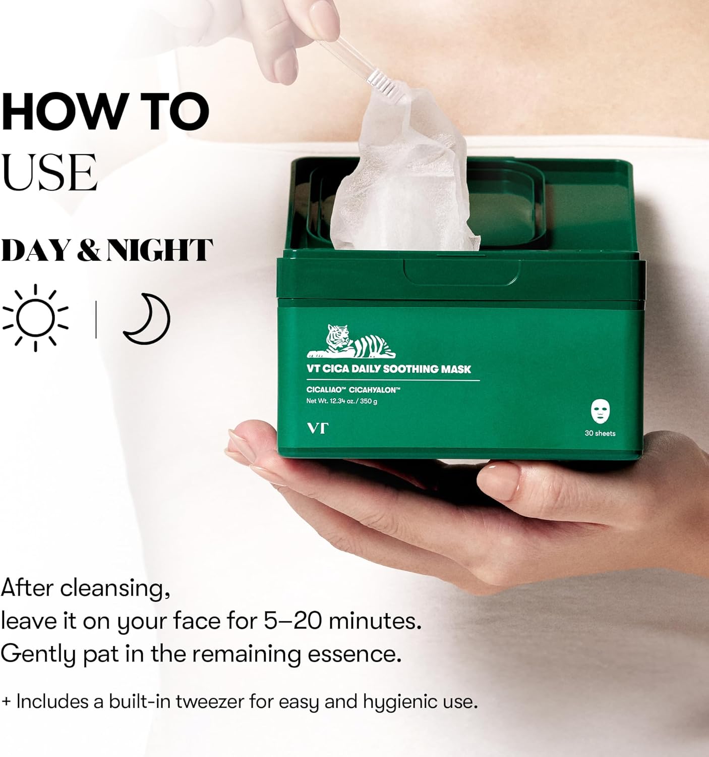 VT COSMETICS - VT CICA DAILY SOOTHING MASK 30EA