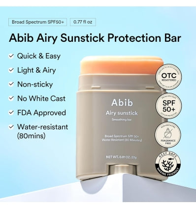 ABIB - AIRY SUNSTICK SMOOTING BAR