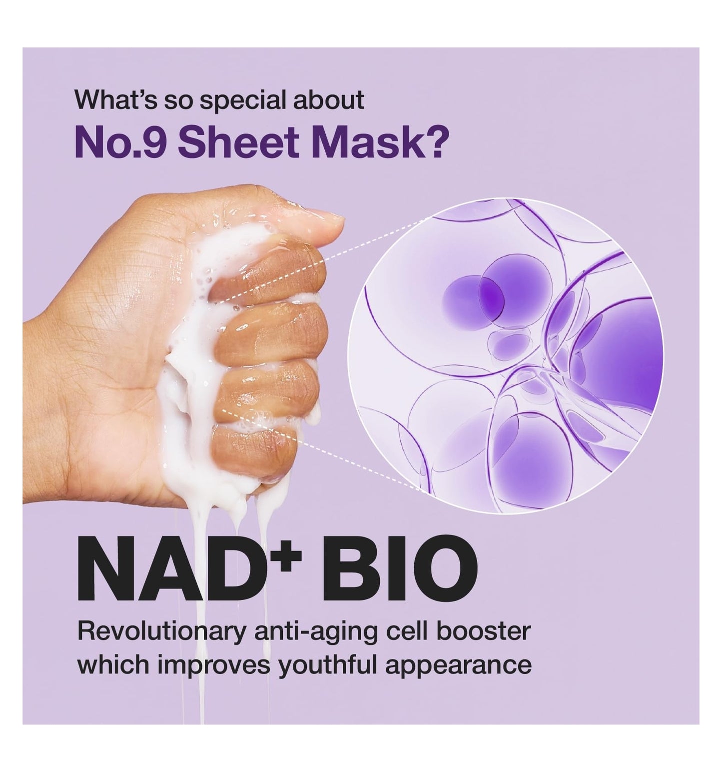 NUMBUZIN - NO.9 NAD BIO LIFTING FULL COVER FACIAL MASK