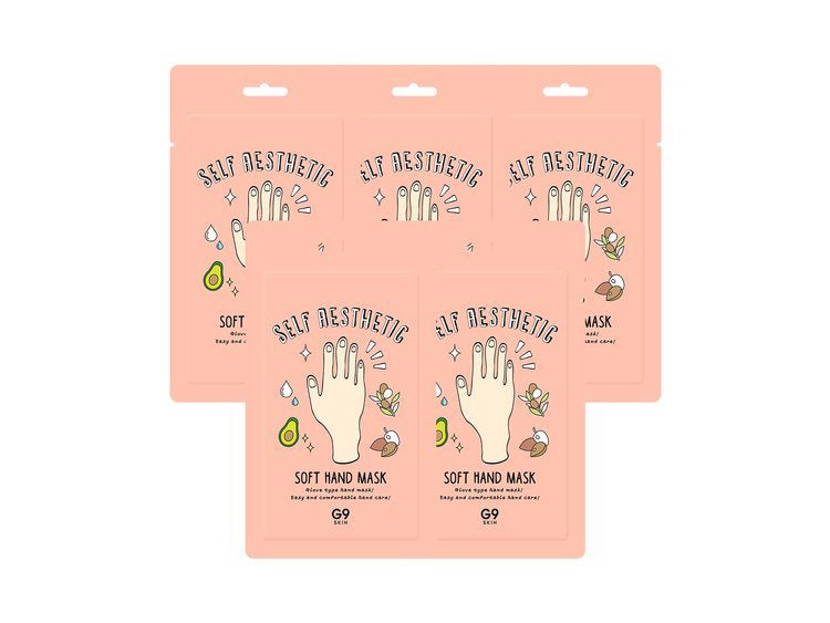 G9 SKIN - SELF AESTHETIC SOFT HAND MASK 5P