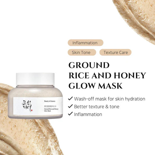 BEAUTY OF JOSEON - GROUND RICE AND HONEY GLOW MASK 150ML