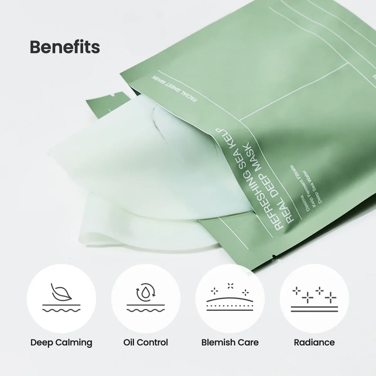BIODANCE - REFRESHING SEA KELP REAL DEEP MASK 4EA