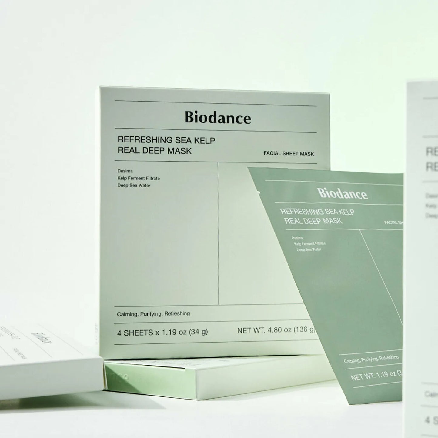 BIODANCE - REFRESHING SEA KELP REAL DEEP MASK 4EA