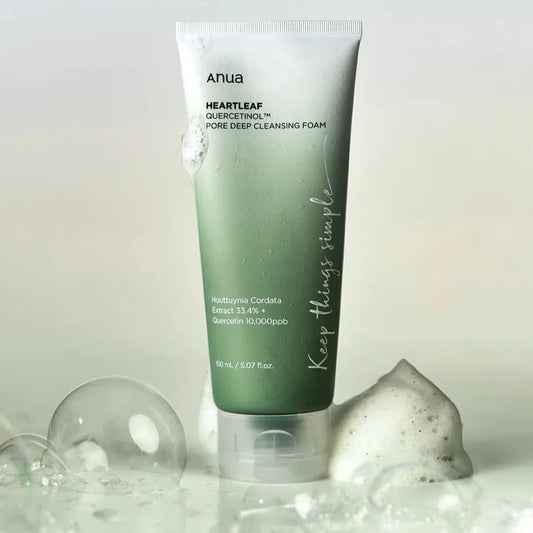 ANUA - HEARTLEAF QUERCETINOL PORE DEEP CLEANSING FOAM 150ml