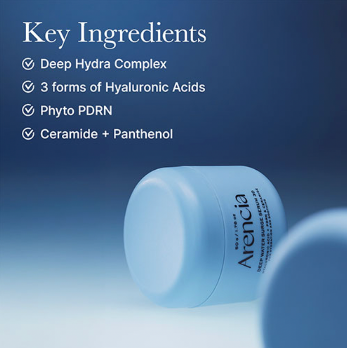 ARENCIA - DEEP WATER SURGE SERUM 30 - 50gr