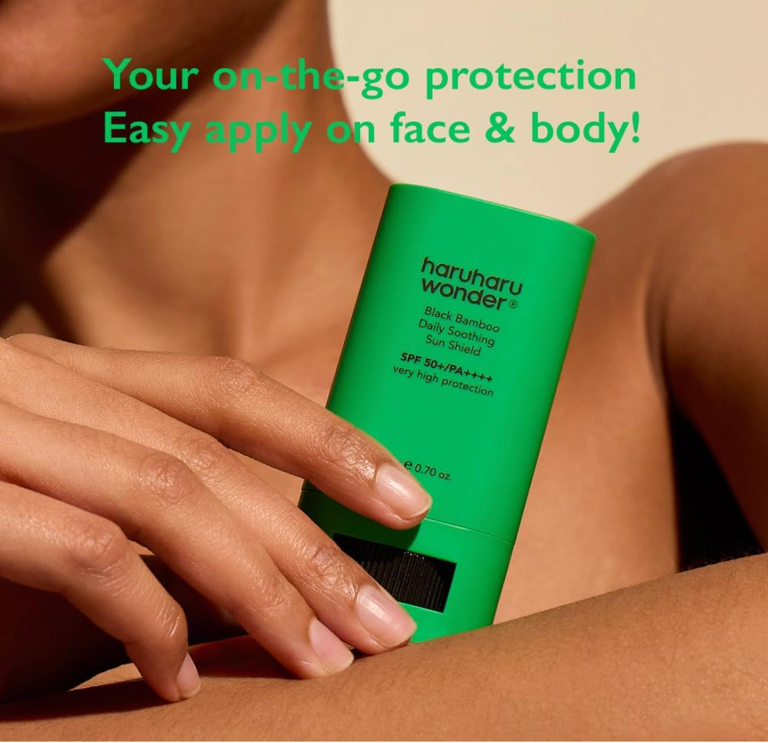 BLOQUEADOR EN BARRA HARU HARU WONDER BLACK RICE SPF50+ PA++++