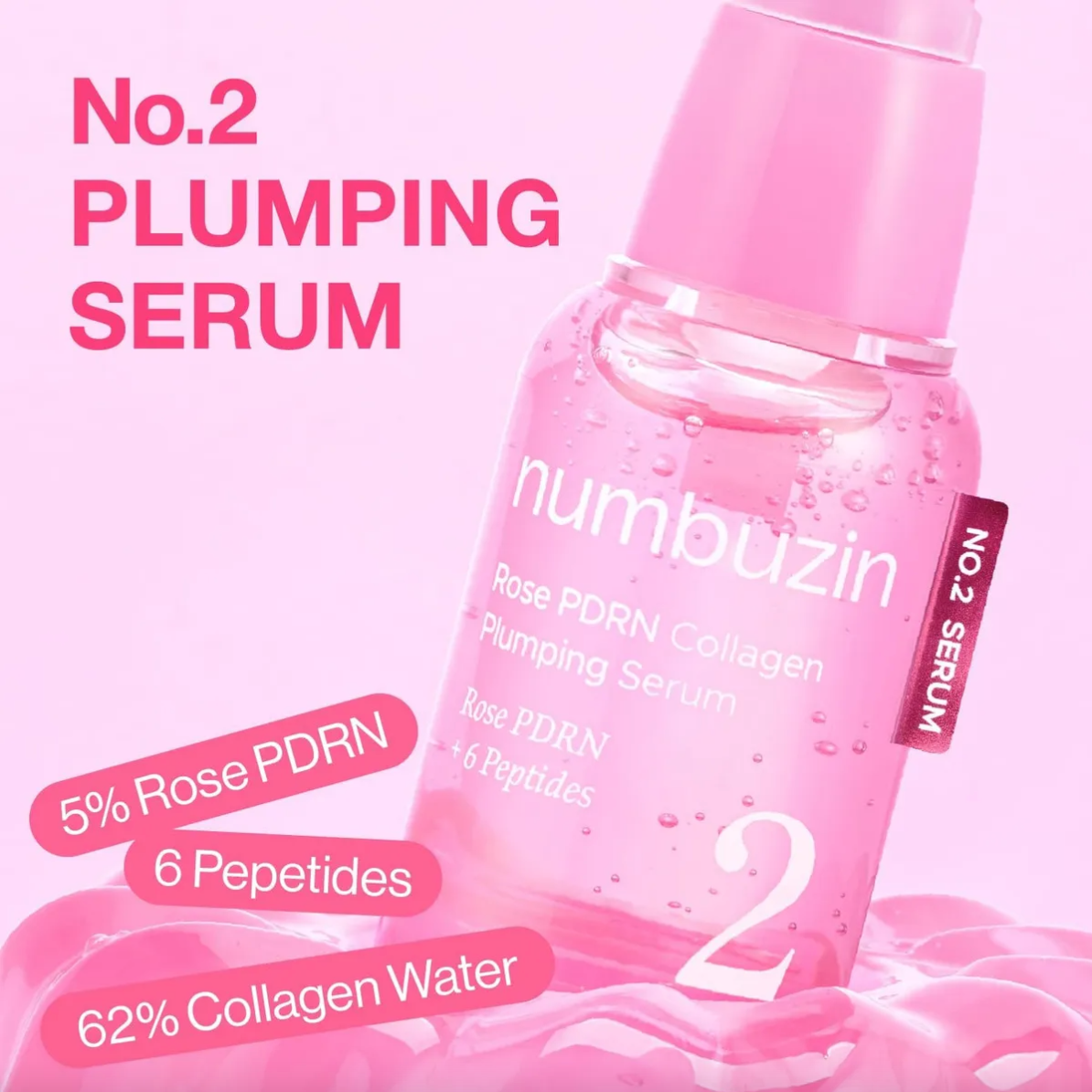 NUMBUZIN No.2 ROSE PDRN COLLAGEN SERUM 30ml