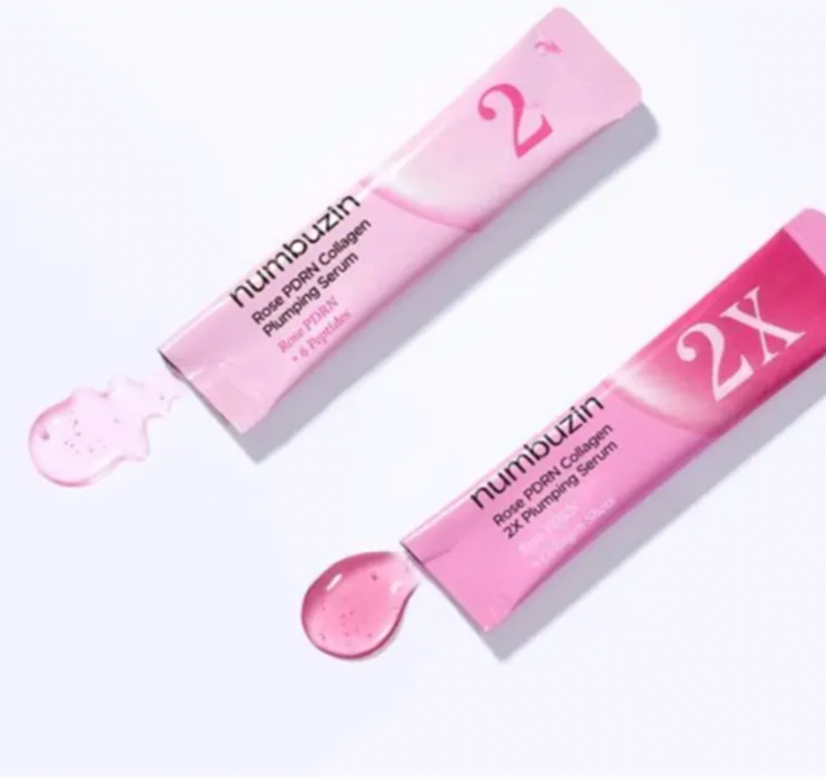 NUMBUZIN No.2 ROSE PDRN COLLAGEN PLUMPLING SERUM DUO