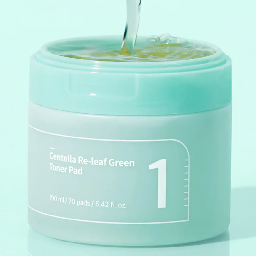 NUMBUZIN - NO.1 CENTELLA RE-LEAF GREEN TONER PADS 190ml (70pads)
