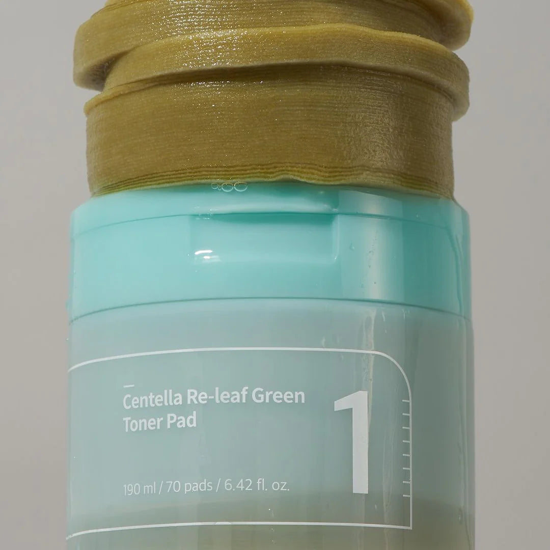 NUMBUZIN - NO.1 CENTELLA RE-LEAF GREEN TONER PADS 190ml (70pads)