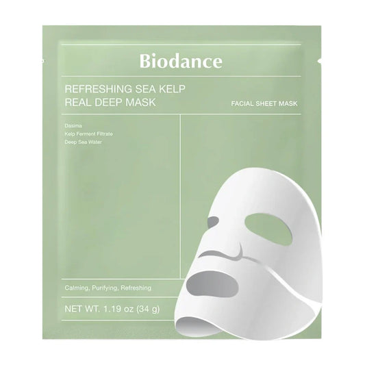 BIODANCE - REFRESHING SEA KELP REAL DEEP MASK 4EA