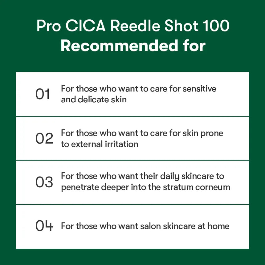 VT COSMETICS - VT PRO CICA REEDLE SHOT 100 - 50ML