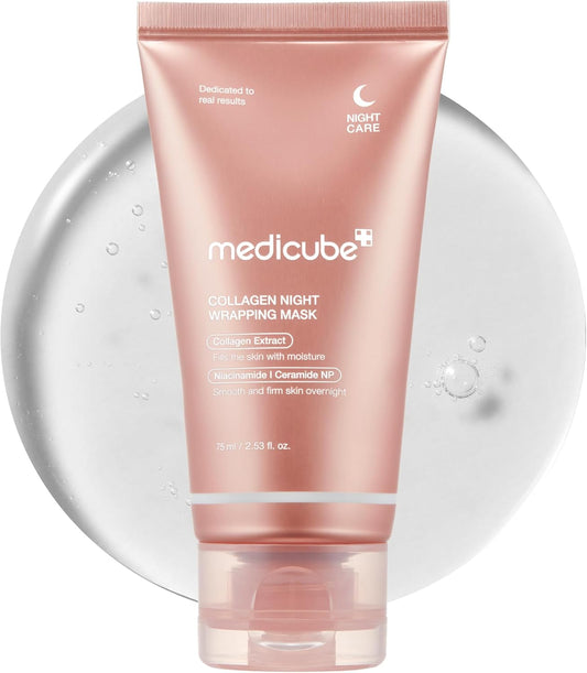 MEDICUBE - COLLAGEN NIGHT WRAPPING MASK 75ml